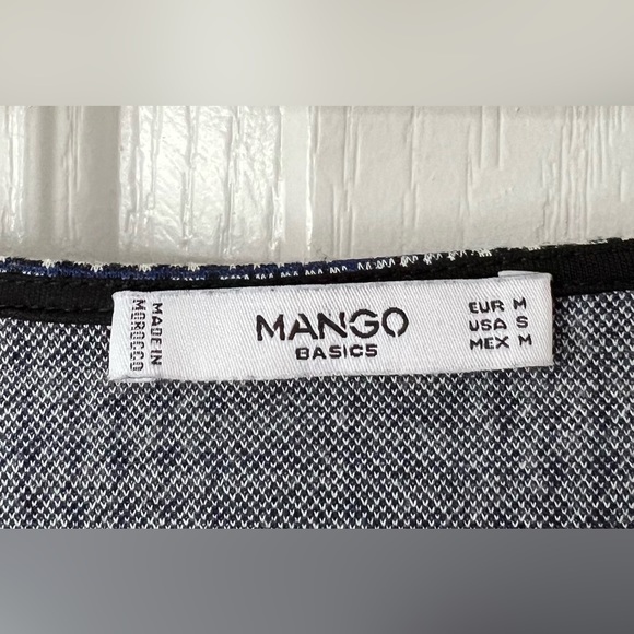 Mango Long Sleeve Houndstooth Dress - Picture 3 of 3